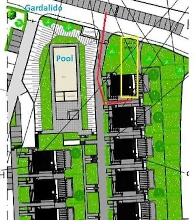 Casa Gardalido Mit Garten Und Pool * Паденге-суль-Гарда